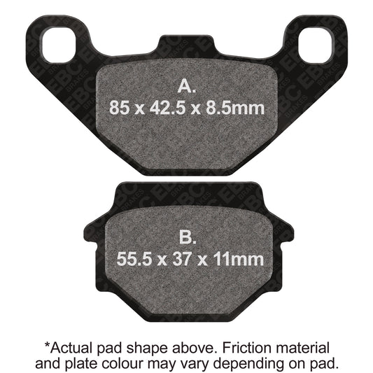 EBC - EBC Pad Set (FA372R)