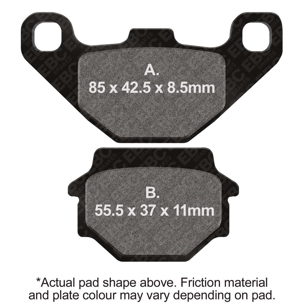EBC - EBC Pad Set (FA372TT)