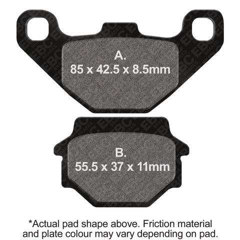 EBC - EBC Pad Set (FA372TT)