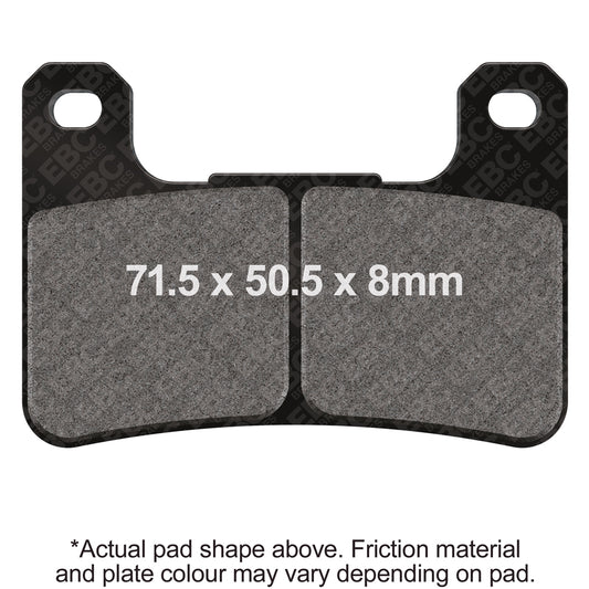 EBC - EBC Double-H Sintered Sportbike Pad Set (FA379HH)