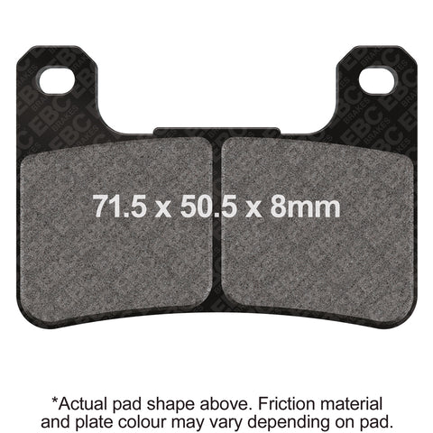 EBC - EBC Double-H Sintered Sportbike Pad Set (FA379HH)
