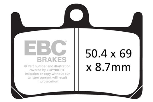 EBC - Race Use Only - Sintered GPFAX Compound Race Pad (GPFAX380HH)