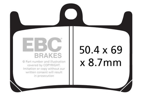 EBC - Race Use Only - Sintered GPFAX Compound Race Pad (GPFAX380HH)