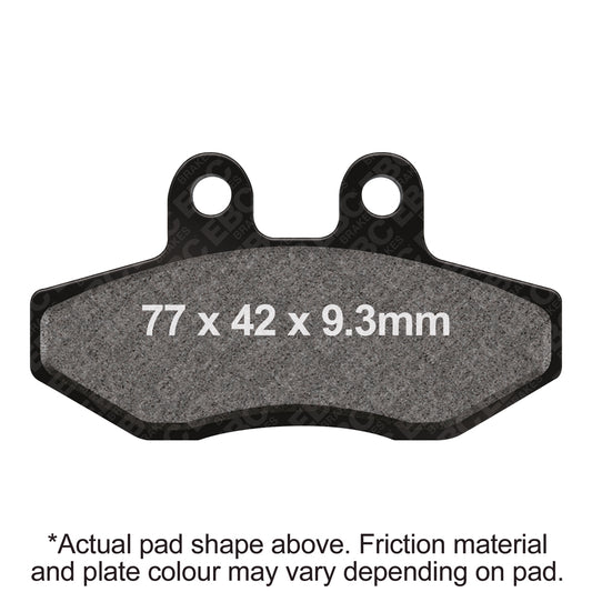 EBC - Carbon SCO Series Pads E391 (SFAC393)