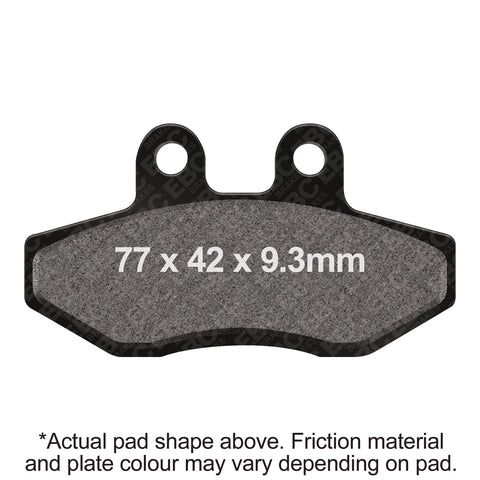 EBC - Carbon SCO Series Pads E391 (SFAC393)