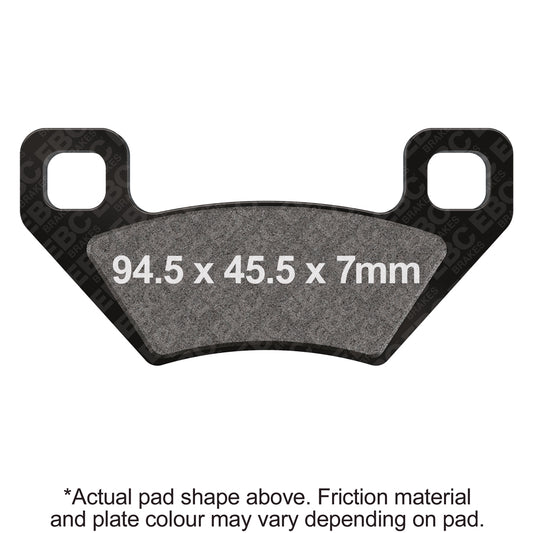 EBC - EBC Pad Set (FA395TT)