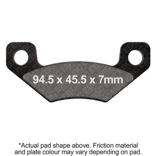 EBC - EBC Pad Set (FA398R)