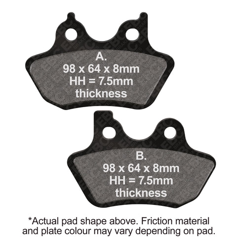 EBC - EBC Double-H Sintered Sportbike Pad Set (FA400HH)
