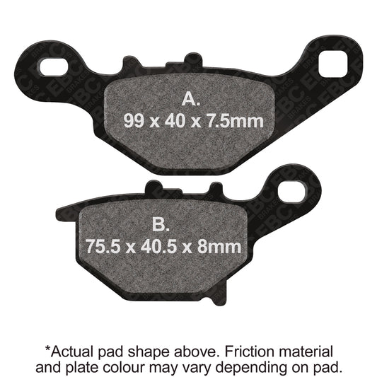 EBC - EBC Pad Set (FA401TT)
