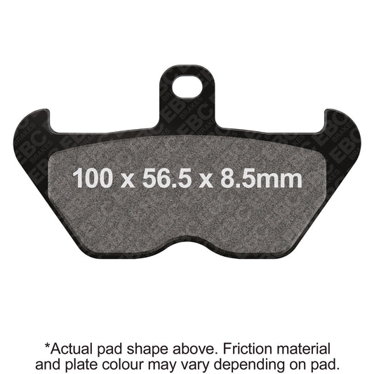 EBC - EBC Double-H Sintered Sportbike Pad Set (FA407HH)
