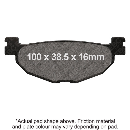 EBC - EBC Double-H Sintered Scooter Pad Set (SFA408HH)