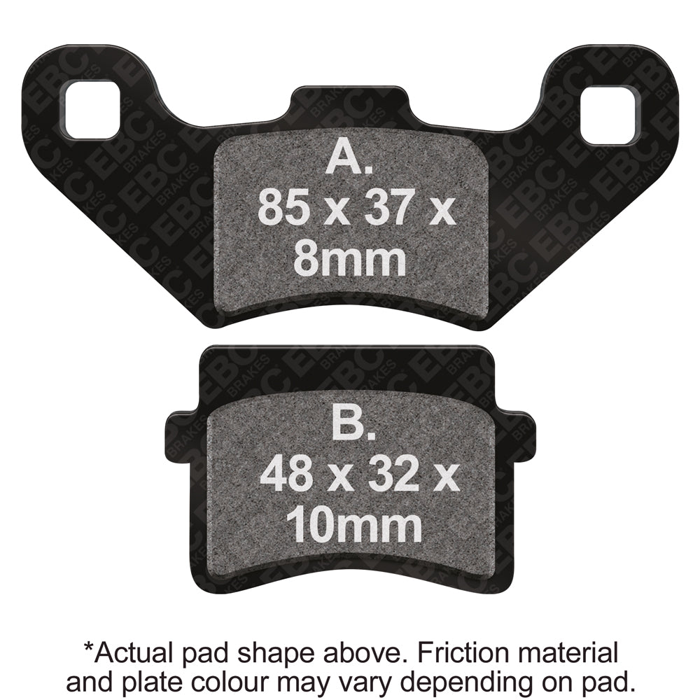 EBC - Carbon SCO Series Pads E391 (SFAC416)