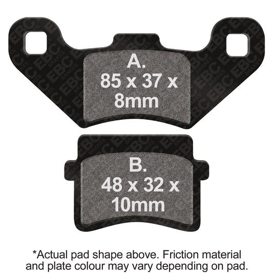 EBC - EBC Pad Set (FA416TT)
