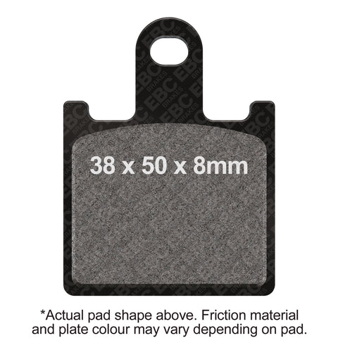 EBC - EBC Double-H Sintered Sportbike Pad Set (FA417/4HH)