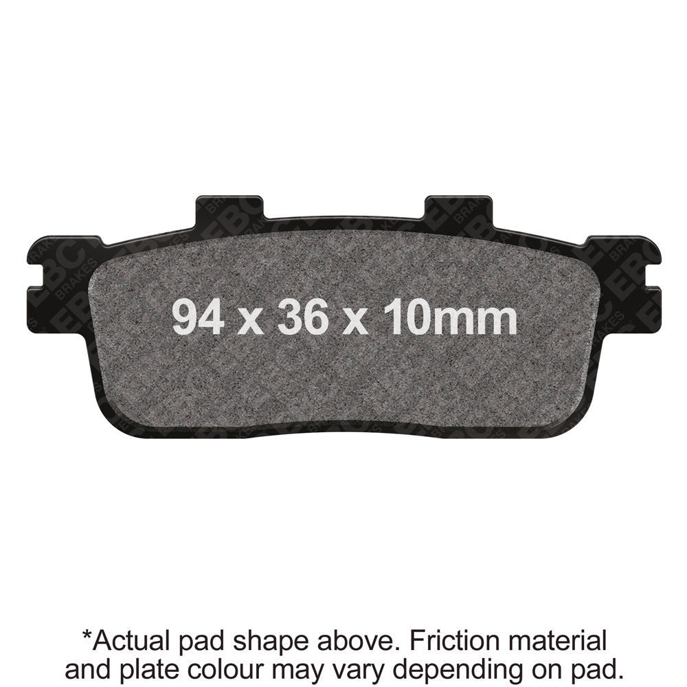 EBC - EBC Double-H Sintered Scooter Pad Set (SFA427HH)