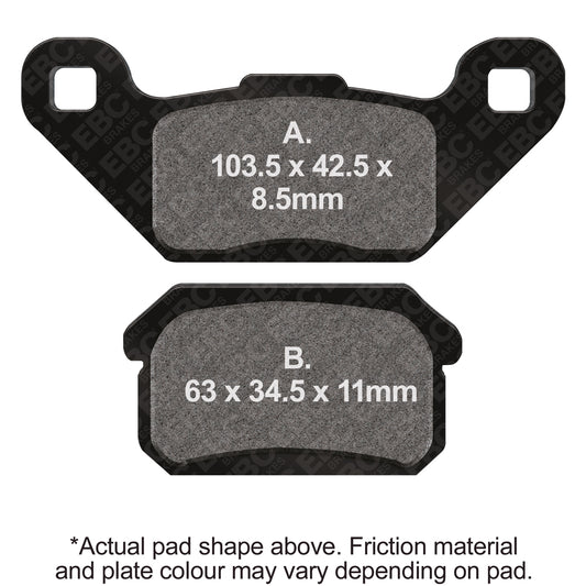 EBC - EBC Pad Set (FA431TT)