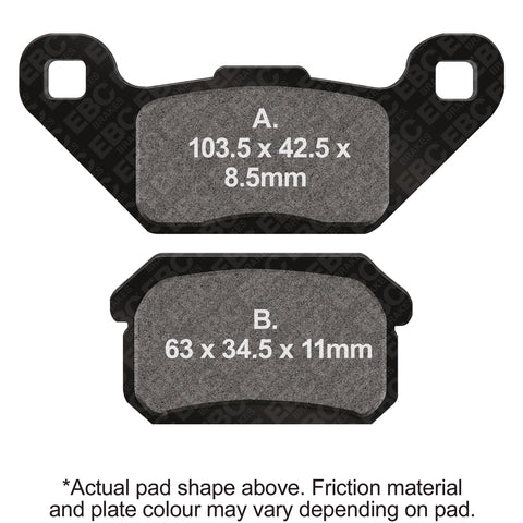 EBC - EBC Pad Set (FA431R)