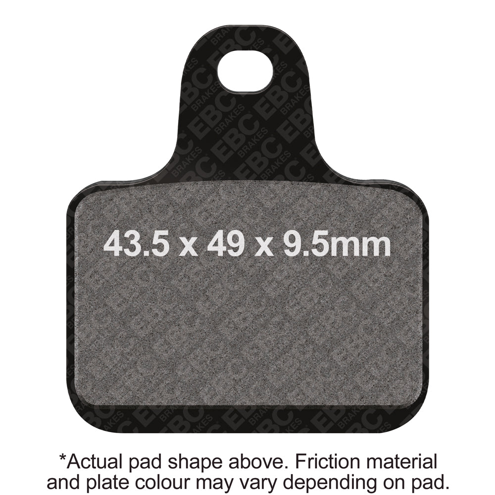 EBC - EBC Double-H Sintered Sportbike Pad Set (FA435/4HH)