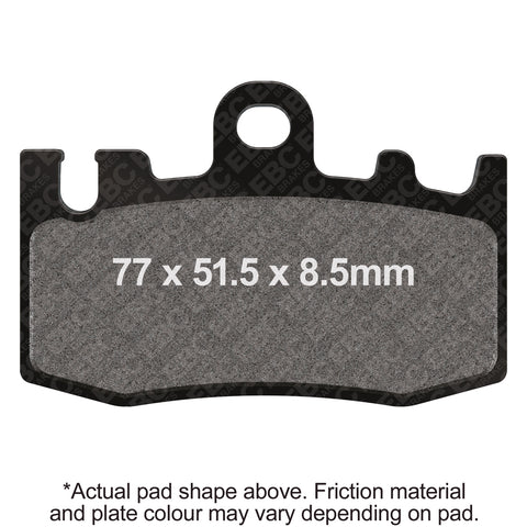 EBC - EBC Double-H Sintered Sportbike Pad Set (FA441HH)
