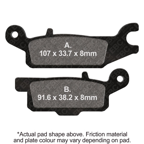 EBC - EBC Pad Set (FA443TT)