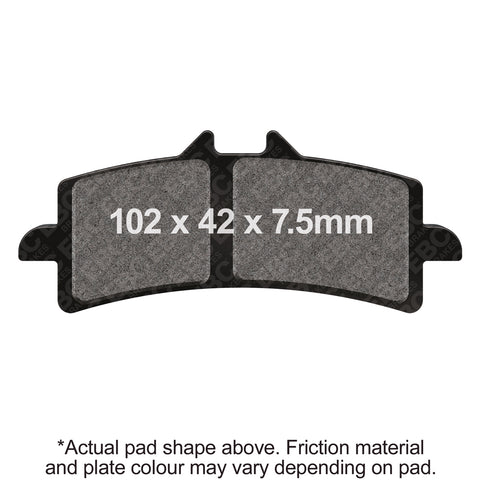 EBC - EBC Double-H Sintered Sportbike Pad Set (FA447HH)