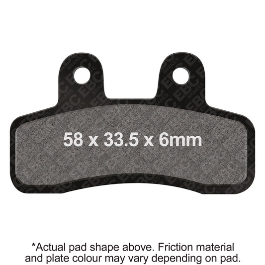 EBC - EBC Pad Set (FA448)