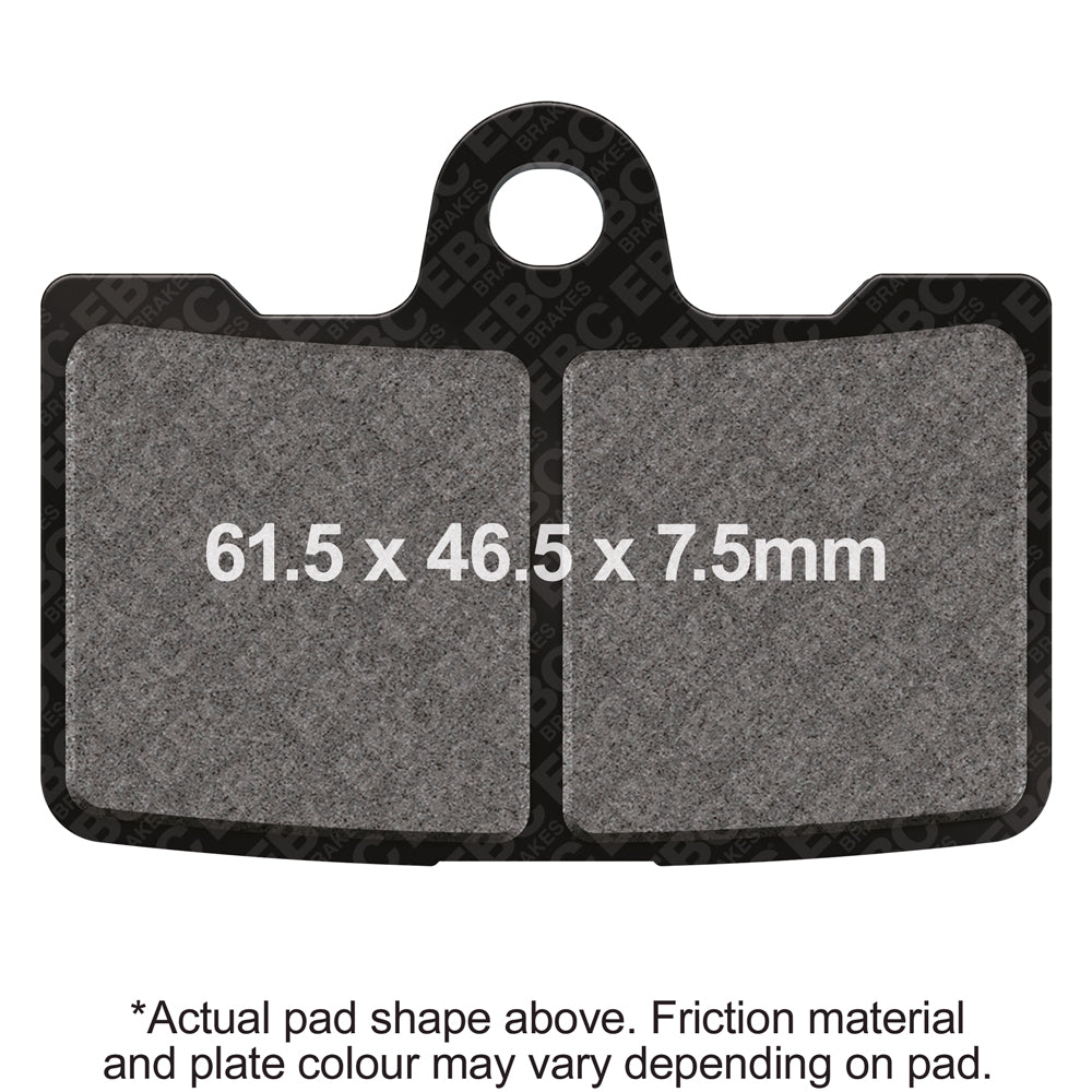 EBC - EBC Double-H Sintered Sportbike Pad Set (FA454/4HH)