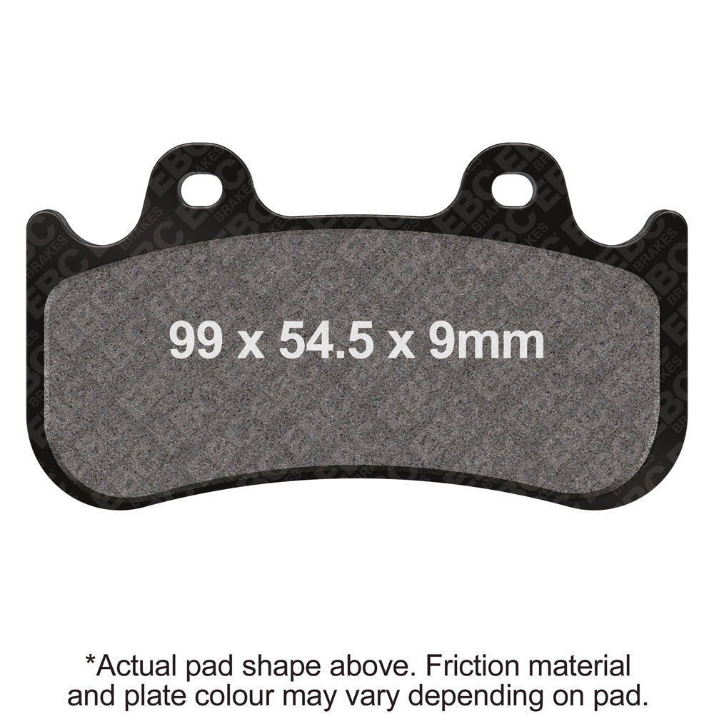 EBC - EBC Double-H Sintered Sportbike Pad Set (FA455HH)