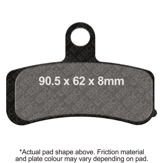 EBC - EBC Double-H Sintered Sportbike Pad Set (FA457HH)