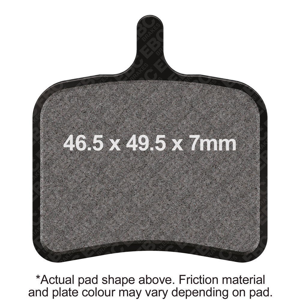 EBC - EBC Double-H Sintered Sportbike Pad Set (FA460HH)