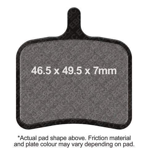 EBC - EBC Double-H Sintered Sportbike Pad Set (FA460HH)
