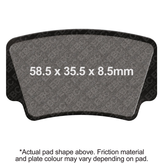 EBC - EBC Pad Set (FA463R)