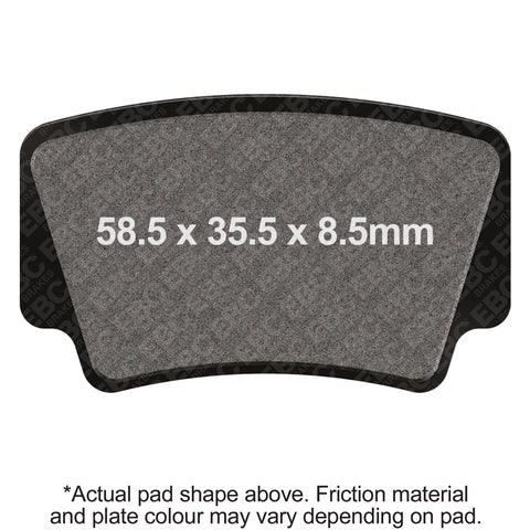 EBC - EBC Pad Set (FA463R)