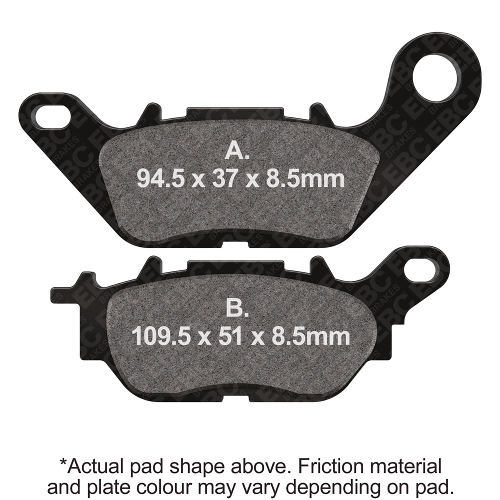EBC - Carbon SCO Series Pads E391 (SFAC464)