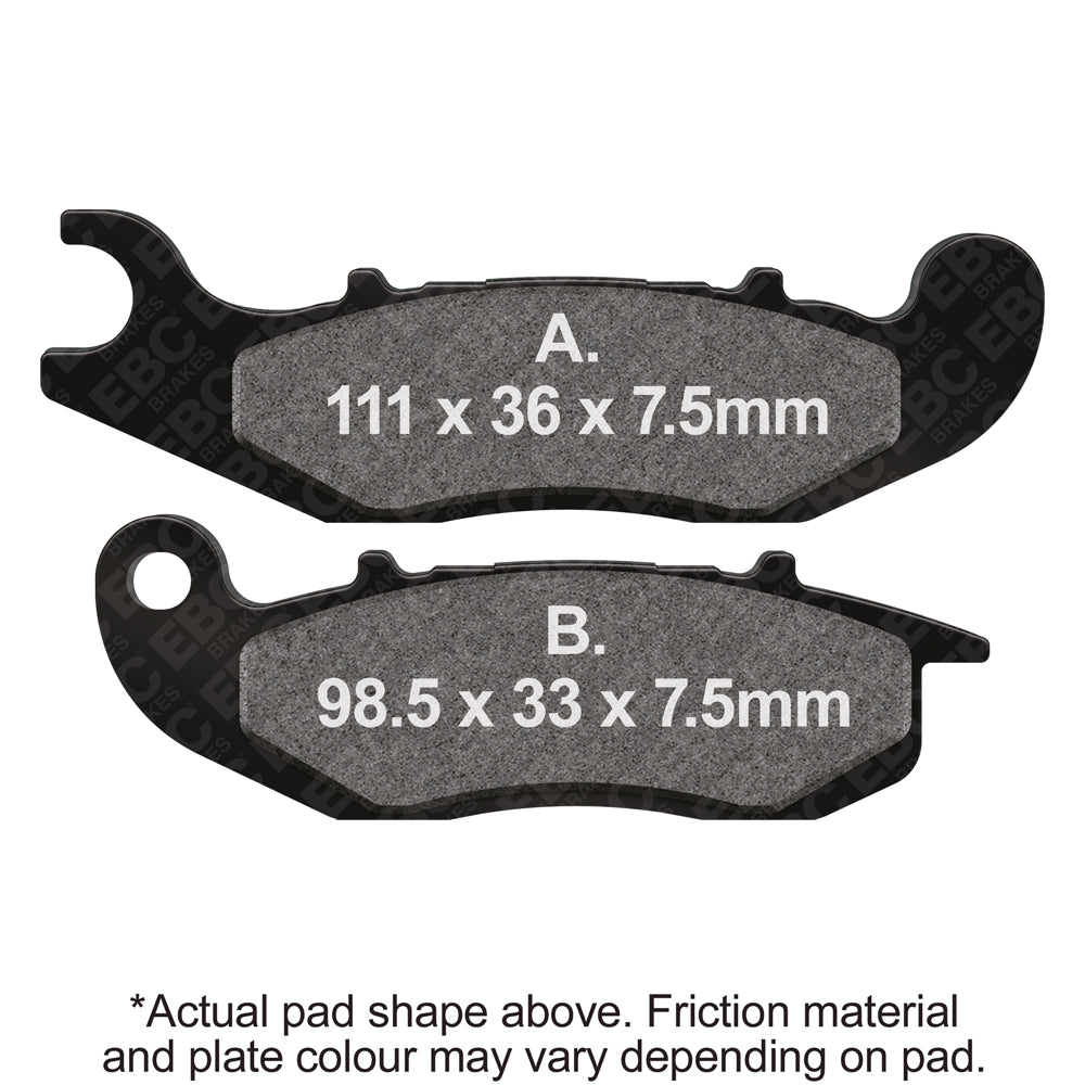 EBC - EBC Pad Set (FA465R)