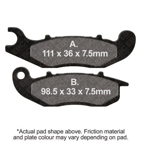 EBC - EBC Pad Set (FA465R)