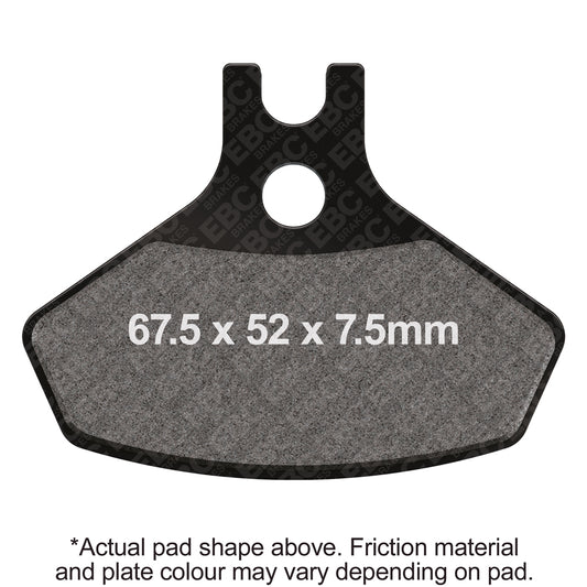 EBC - EBC Pad Set (FA468R)