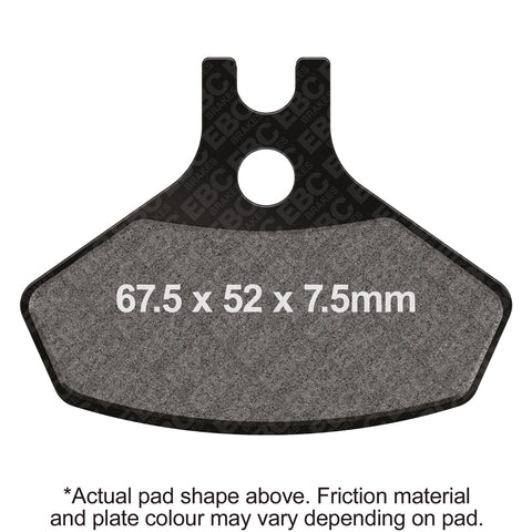 EBC - EBC Pad Set (FA468R)