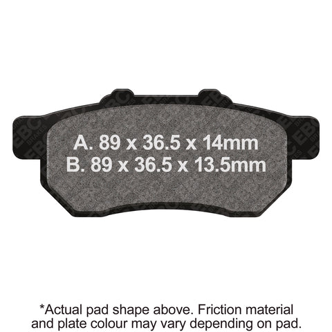 EBC - EBC Pad Set (FA479TT)