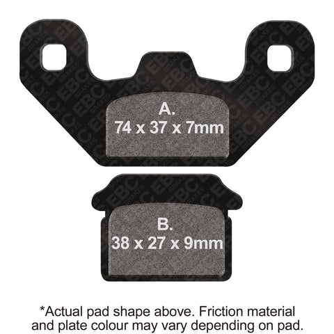 EBC - EBC Pad Set (FA480)