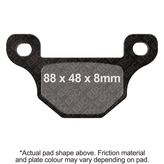 EBC - EBC Pad Set (FA481)