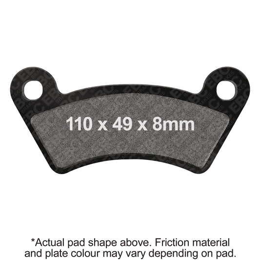 EBC - EBC Pad Set (FA482TT)
