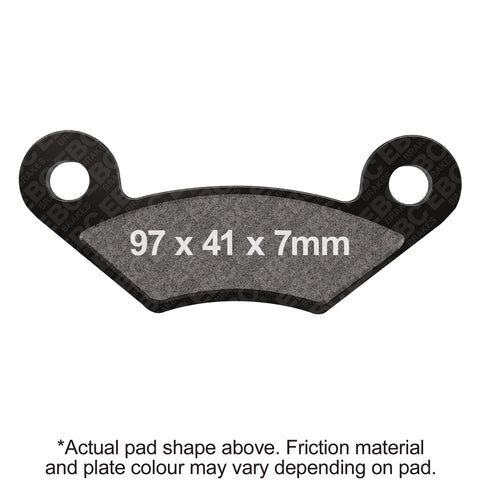 EBC - EBC Pad Set (FA483TT)