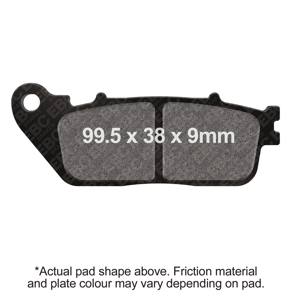 EBC - EBC Double-H Sintered Sportbike Pad Set (FA488HH)