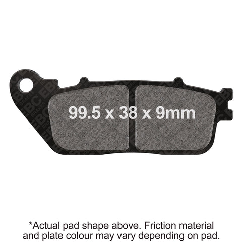 EBC - EBC Double-H Sintered Sportbike Pad Set (FA488HH)