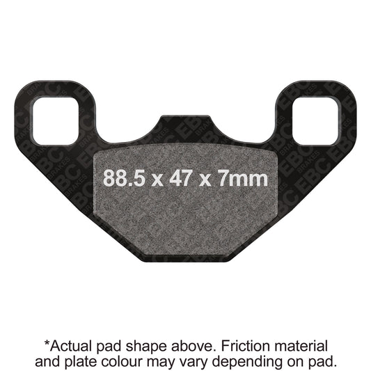 EBC - EBC Pad Set (FA489R)