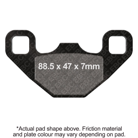 EBC - EBC Pad Set (FA489R)