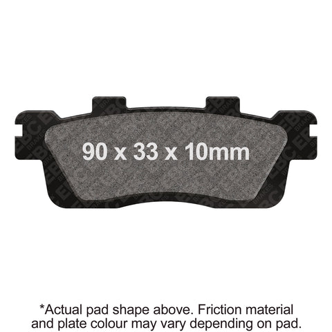 EBC - Carbon SCO Series Pads E391 (SFAC498)