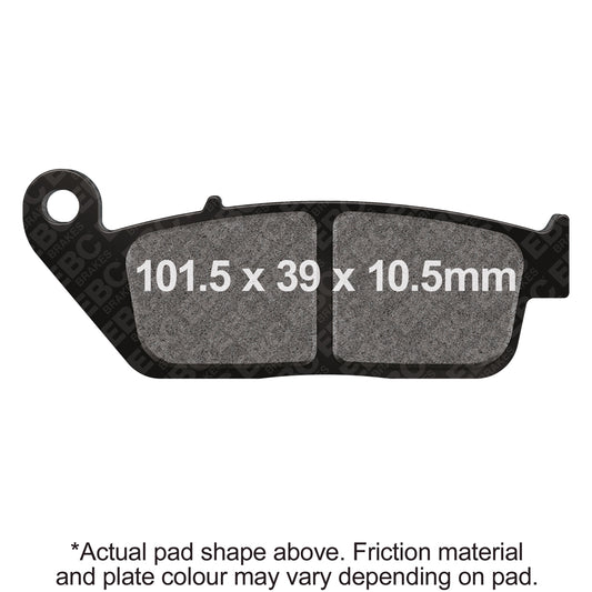 EBC - EBC Double-H Sintered Scooter Pad Set (SFA608HH)