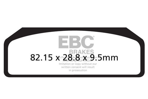 EBC - Race Use Only - Sintered GPFAX Compound Race Pad (GPFAX611HH)
